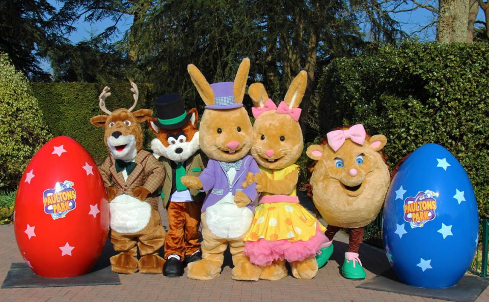 Visit Paultons Park, home of Peppa Pig, which has Hoppy Easter events running until April 26