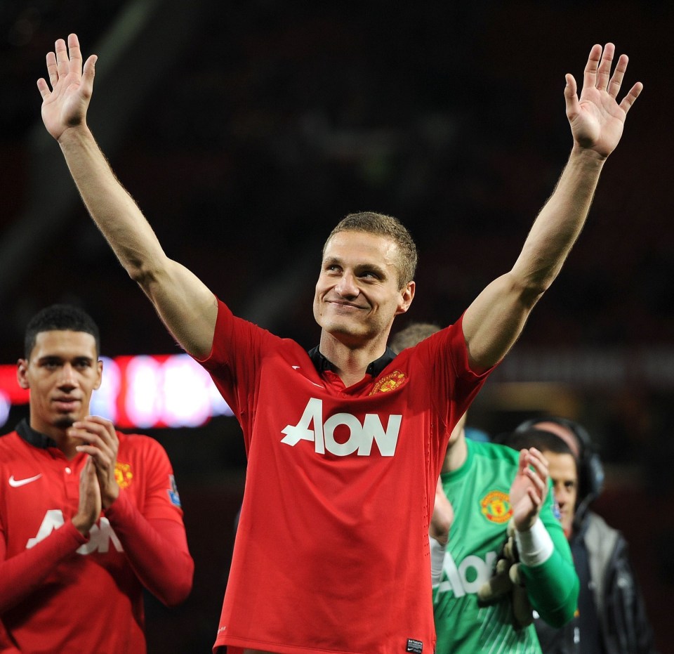 Nemanja Vidic is the only Man Utd player to make the top ten