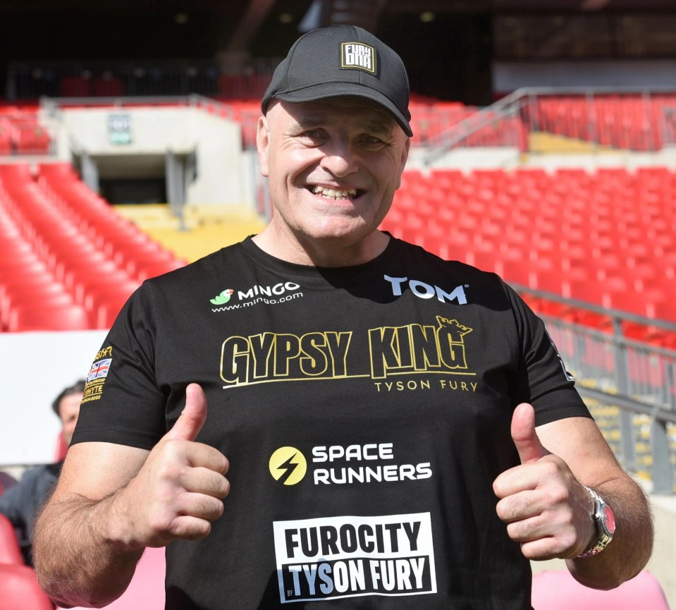 Tyson Fury's father John has accepted Jake Paul's offer for a boxing fight