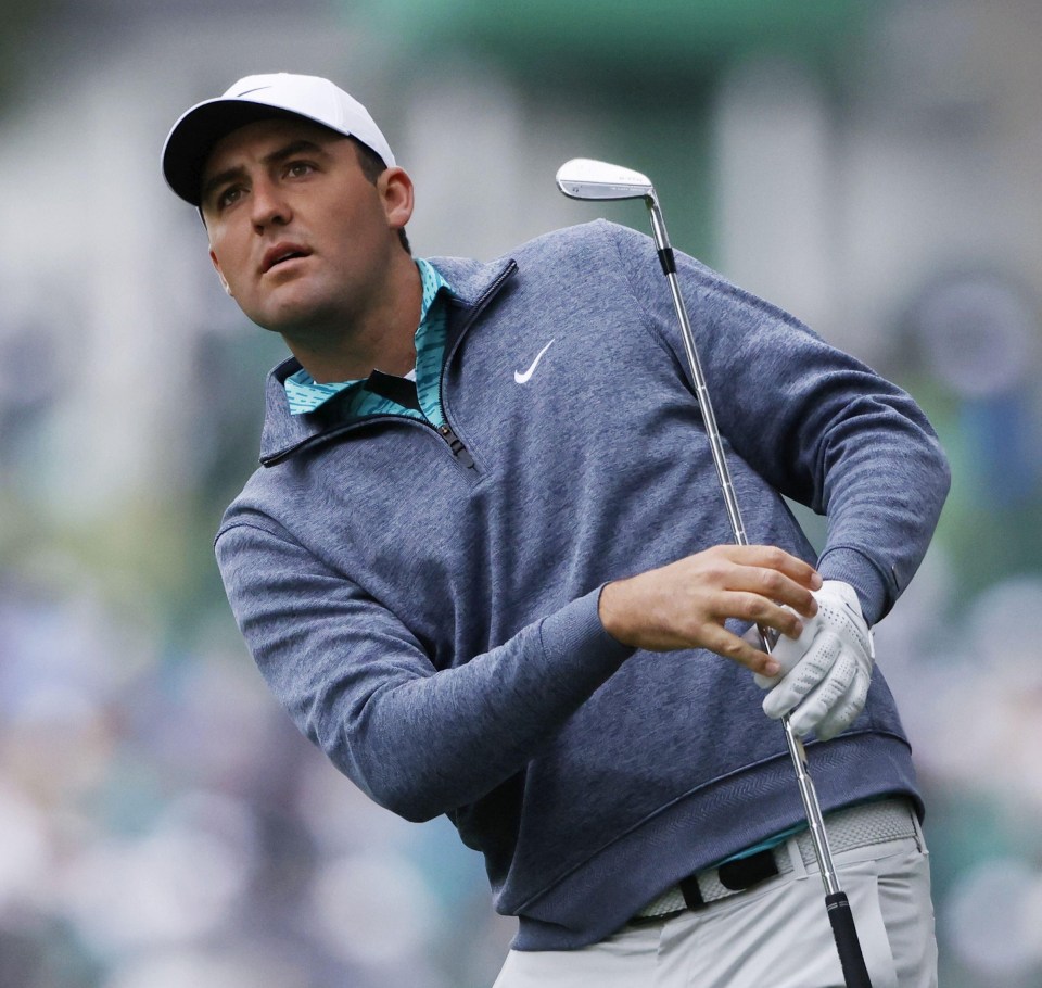 Scottie Scheffler is aiming to win the Masters after recently claiming the world No1 spot