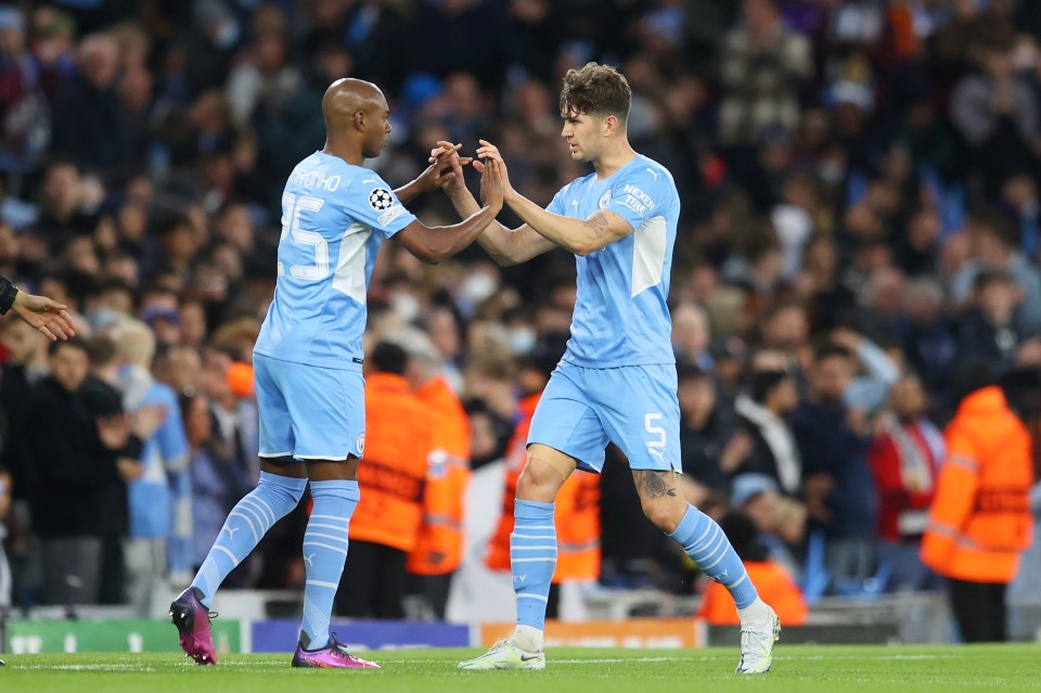 Amongst the mayhem, John Stones hobbled off injured in the first half