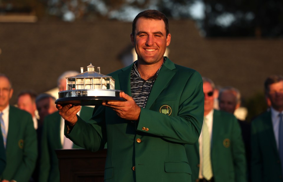 World No 1 Scheffler held on to win his first career Major