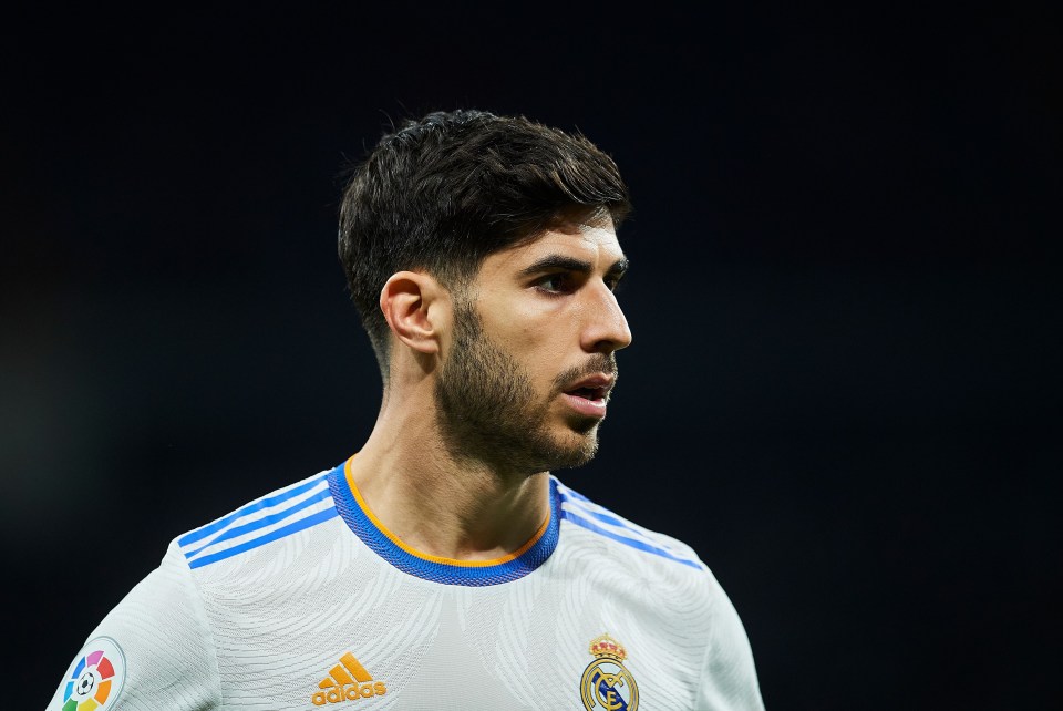 Marco Asensio has one year left on his contract with Real Madrid