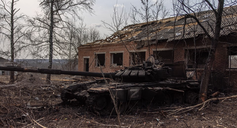 Russian forces have faced an onslaught on the battlefield