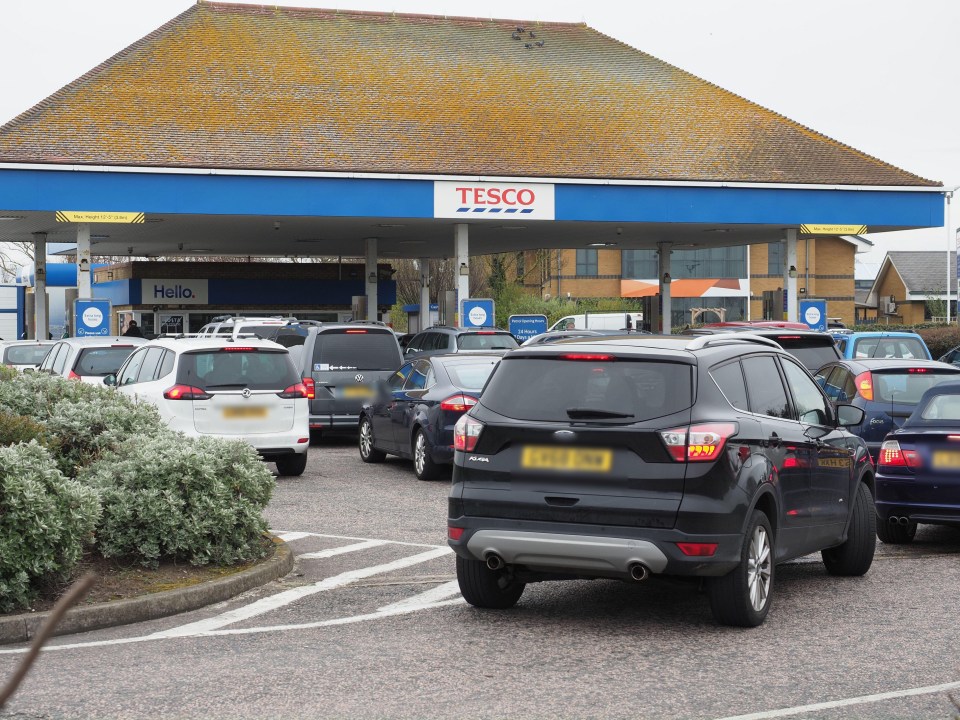 Angry drivers complained about trouble at the pumps, with some stations having queues and others forced to close after running dry