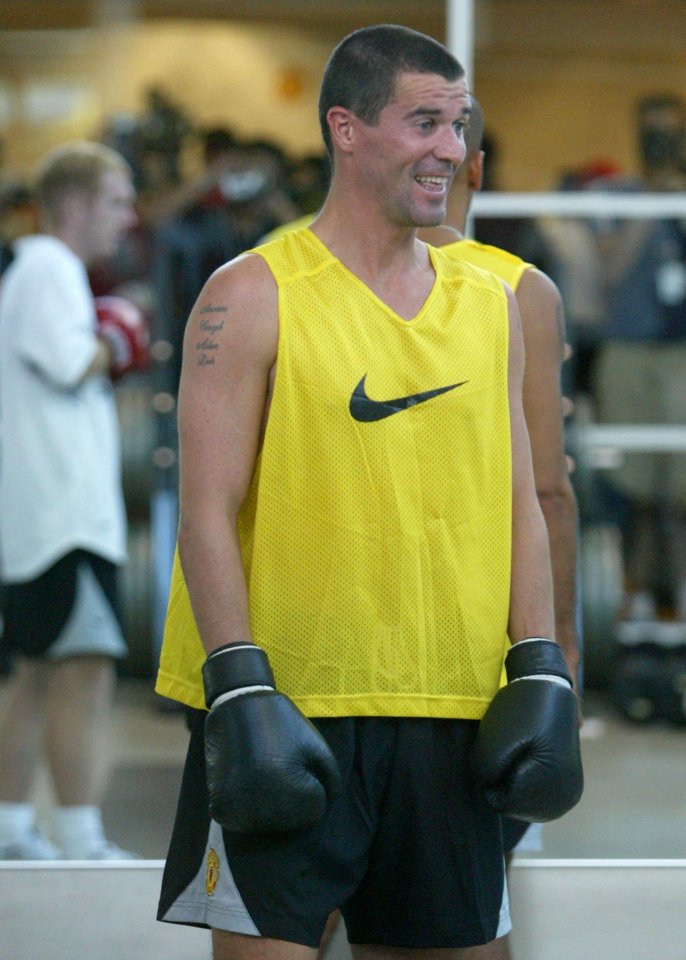Roy Keane loved it when boxing was introduced to Man Utd training