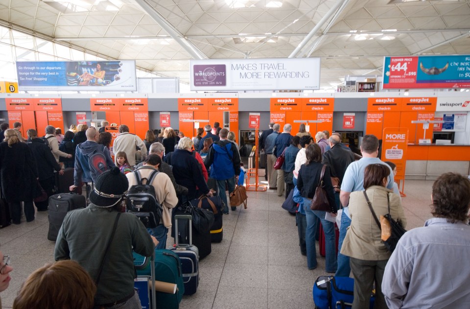 The airport warned queues will be longer than usual and there may be some travel disruption