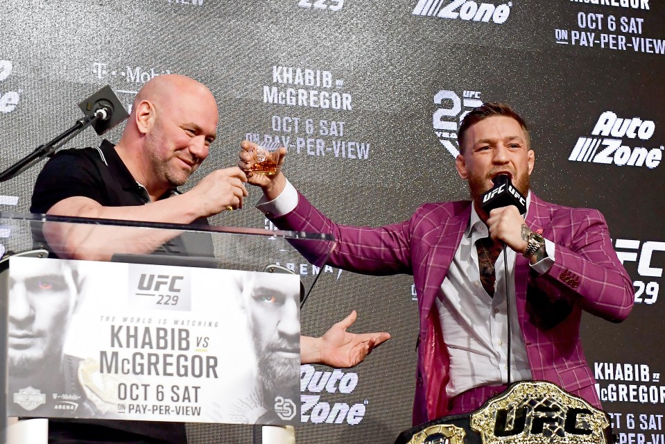 But UFC supremo Dana White admits he doesn't have any opponents line-up for the MMA superstar