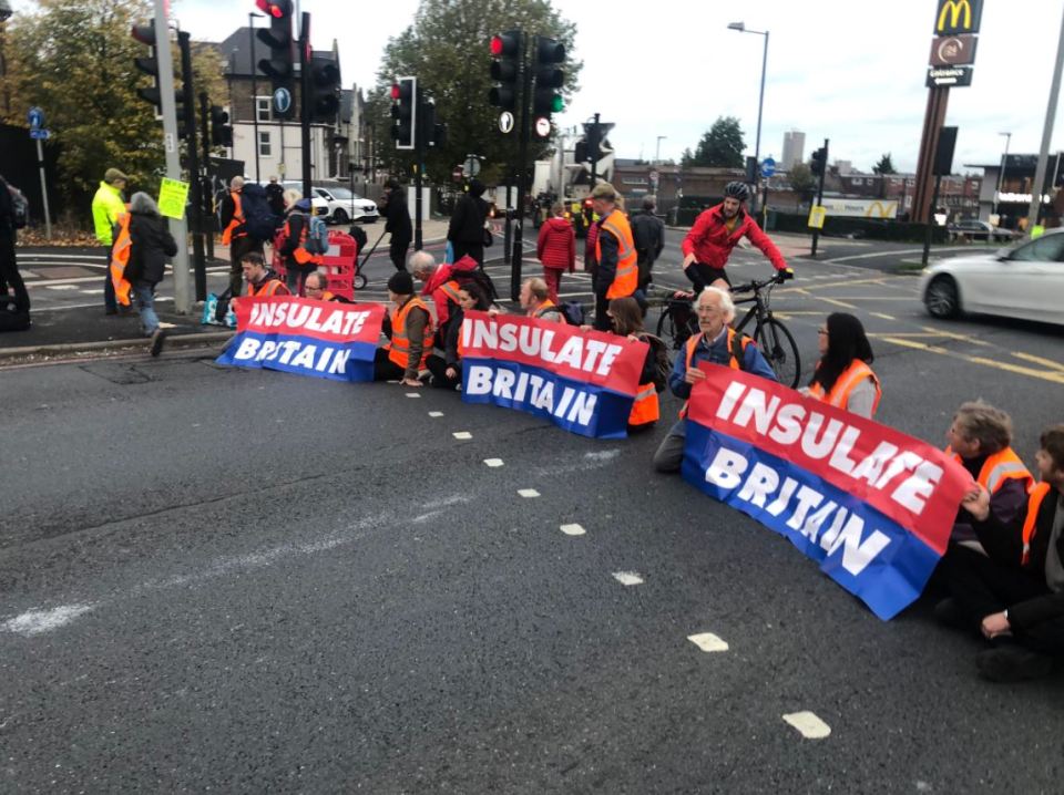 Insulate Britain caused traffic chaos when blocking the M25 last year