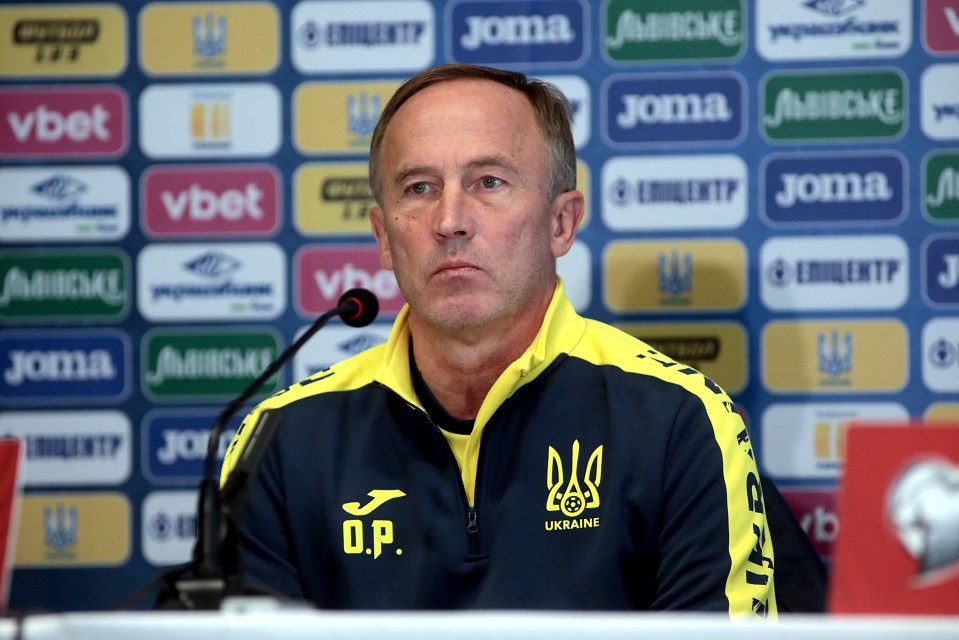 Ukraine boss Oleksandr Petrakov has remained in Kyiv