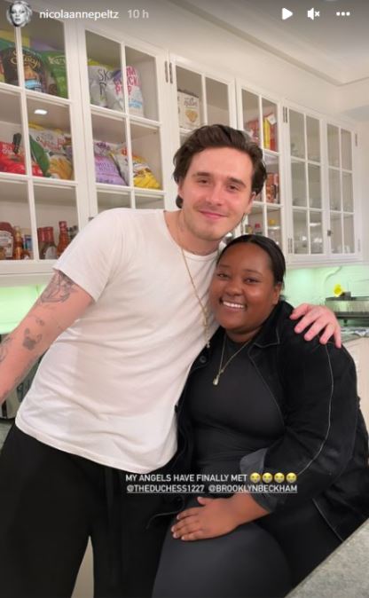 Brooklyn Beckham finally meets fiancee Nicola Peltz’s best friend days before the wedding