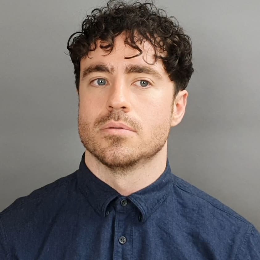 Irish actor Aidan O'Callaghan