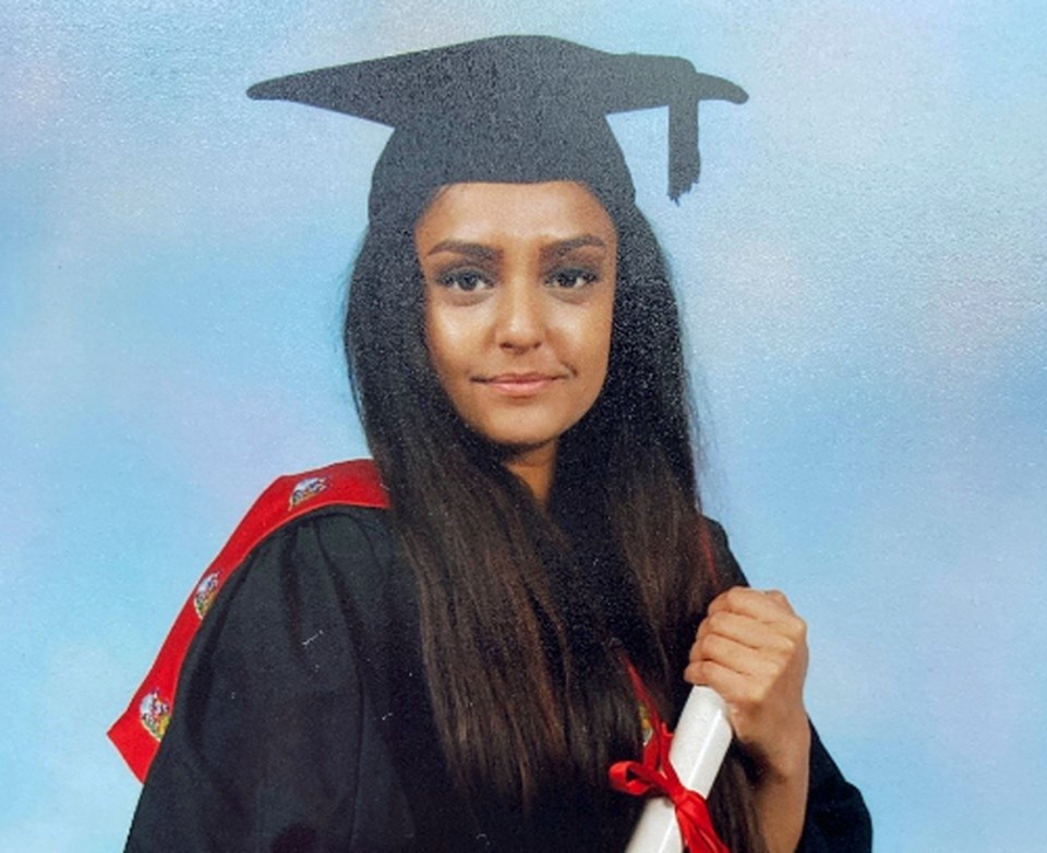 Sabina Nessa was killed by Selamaj using a traffic sign
