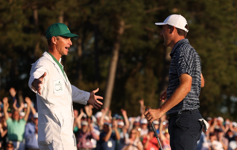 Scheffler has Bubba Watson's former caddie Ted Scott on the bag