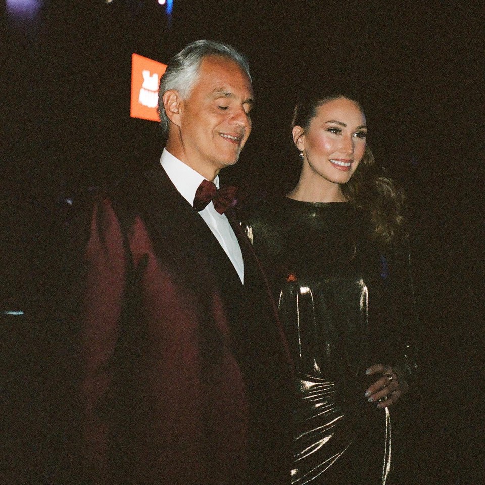 She has also sung with Andrea Bocelli