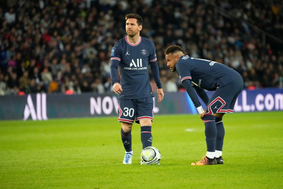 PSG plan on keeping Messi for another season but are open to flogging Neymar