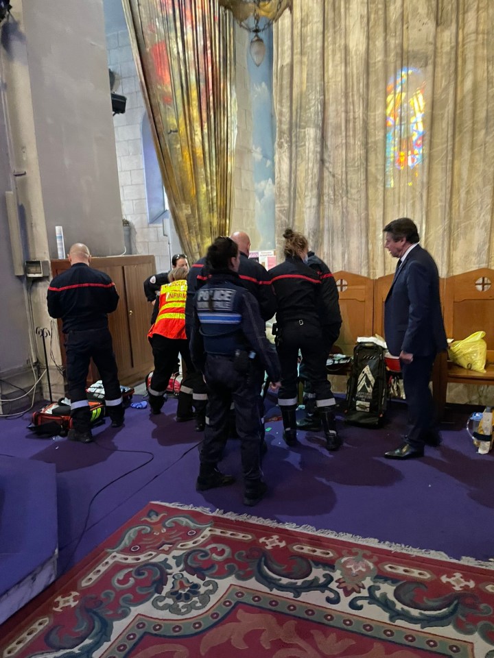 A priest and a nun were stabbed inside the church in Nice