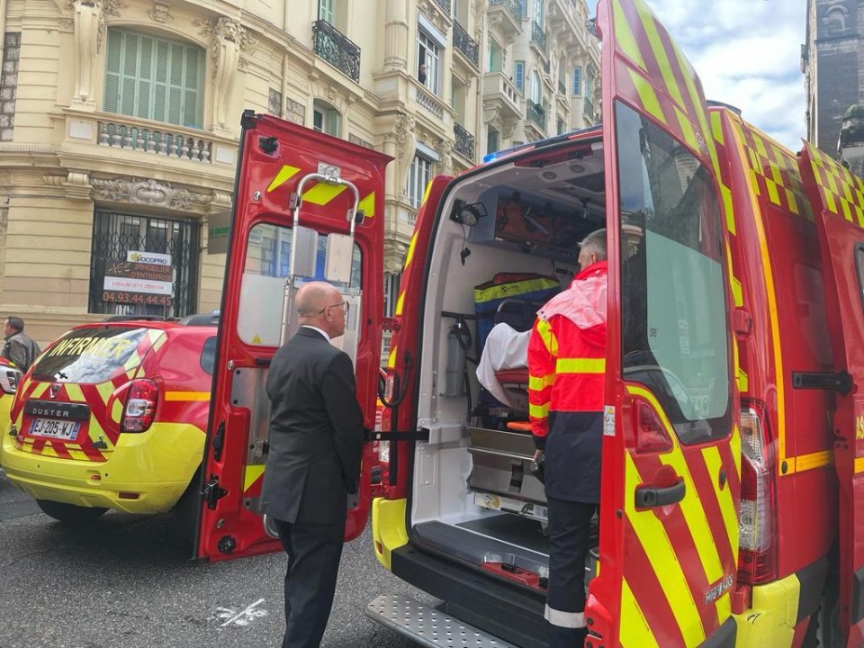 Emergency services took the victims to hospital