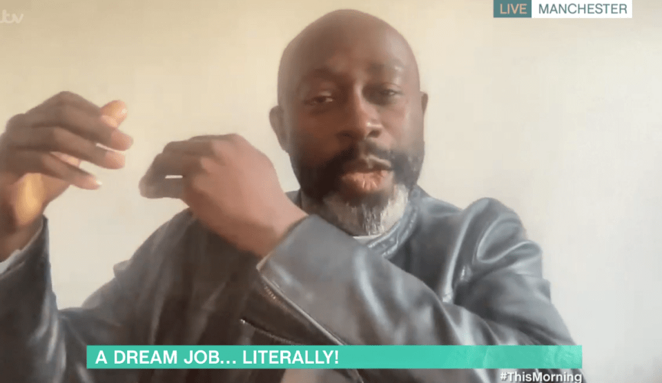 Guest Henry Bonsu admitted he liked to cuddle a pillow to sleep