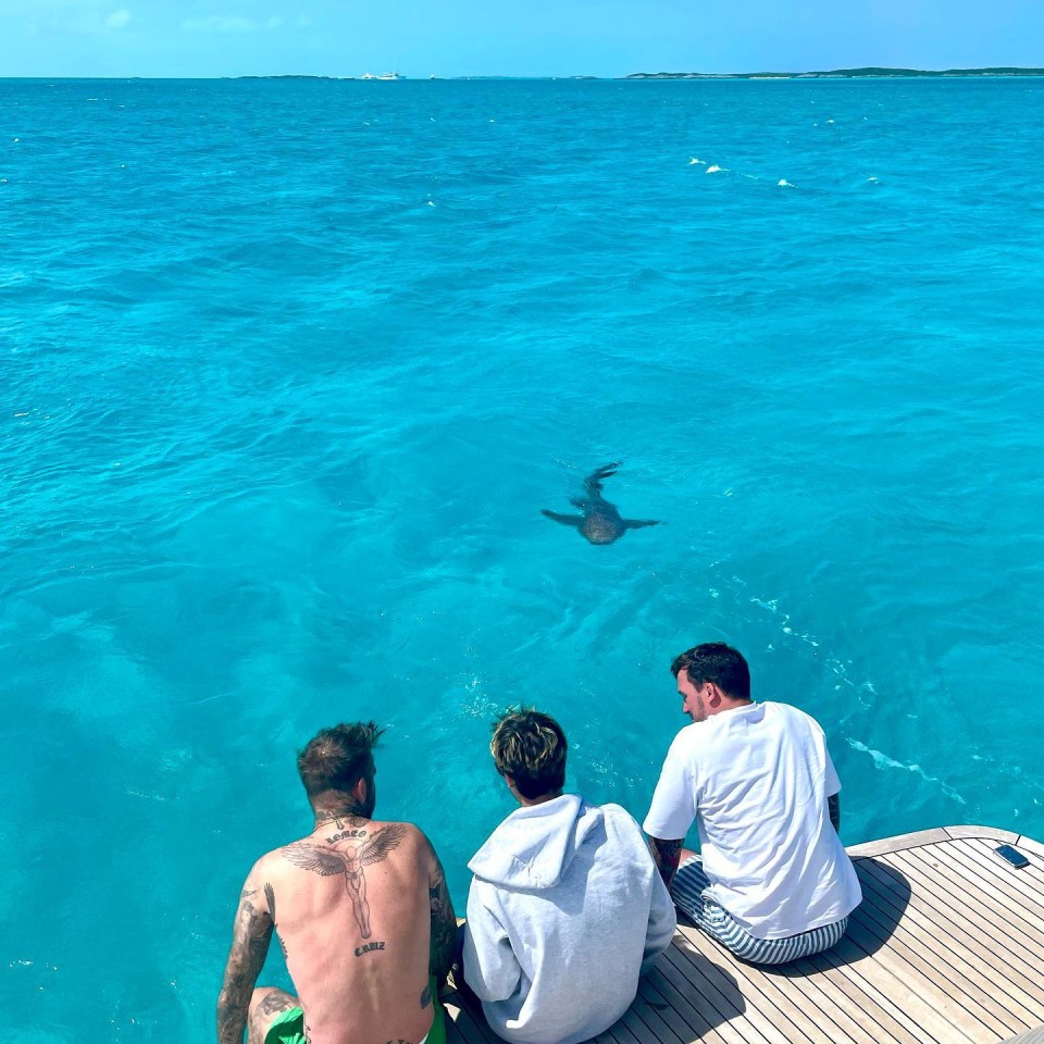 The Beckhams are in Miami