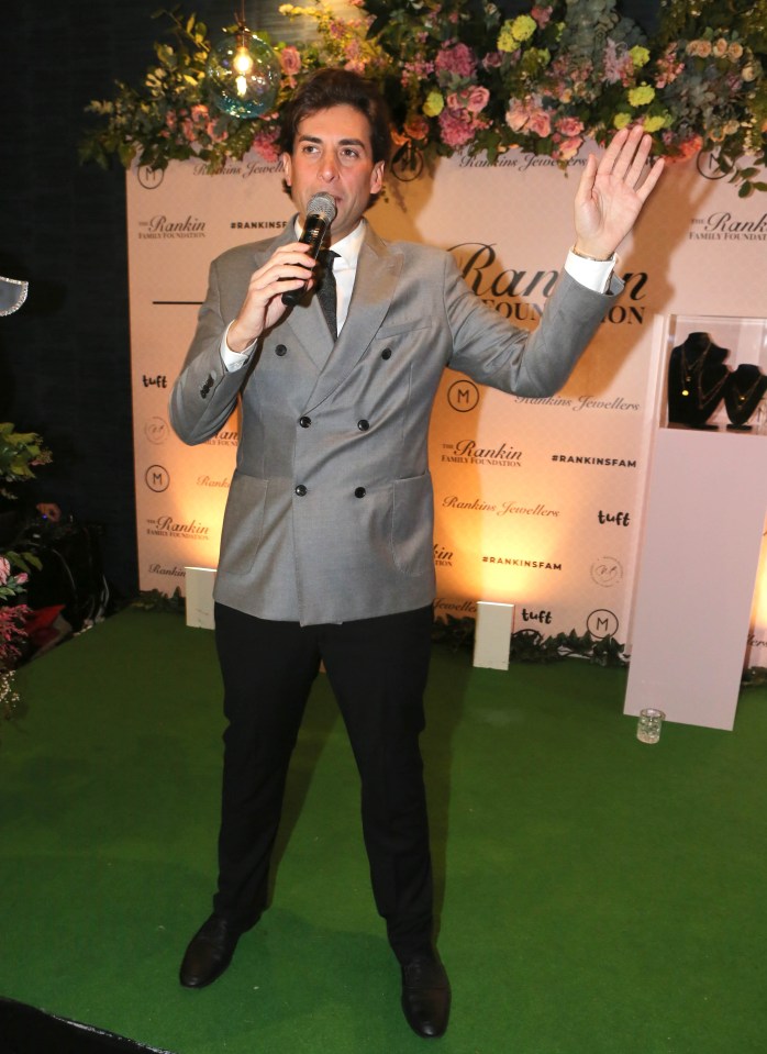 James Argent attended the star-studded launch