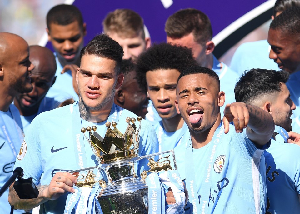 Brazilian duo Ederson and Gabriel Jesus both make the cut