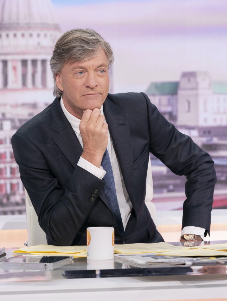 Richard Madeley is missing after presenting solo yesterday