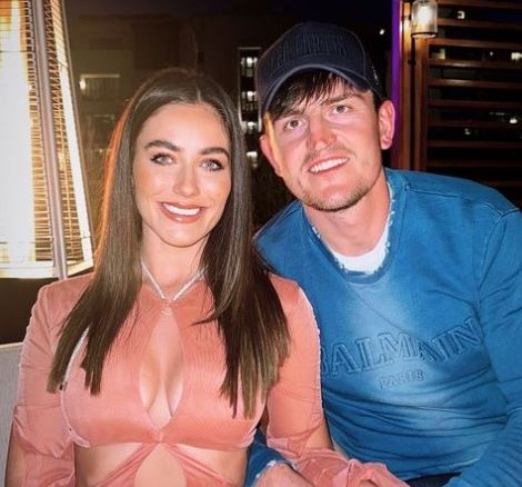 Harry Maguire has been rocked by a bomb threat at his Cheshire home, where he lives with fiancee Fern Hawkins