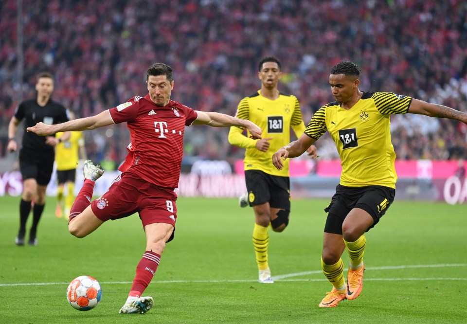 Lewandowski grabbed Bayern's second