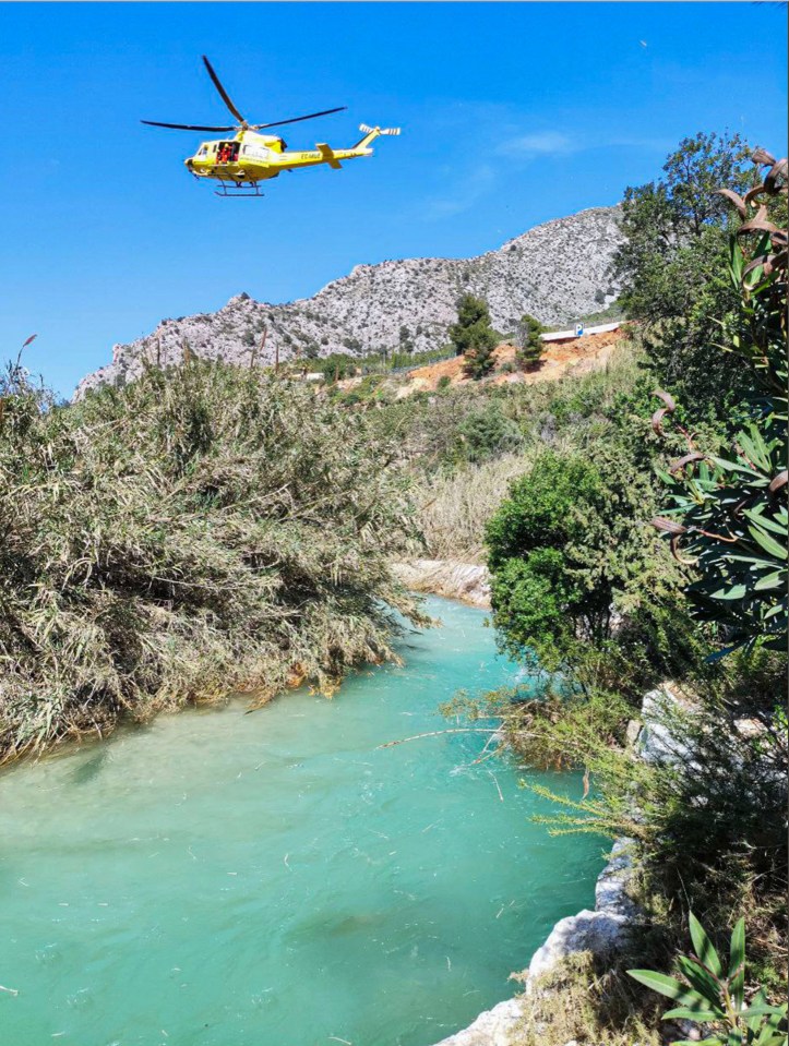 The tragedy happened at a popular beauty spot
