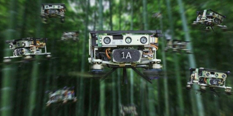 Beijing has also developed drone swarms capable of hunting down human targets
