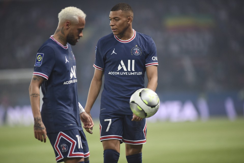 Neymar's fraught relationship with Mbappe is one of the main reasons PSG are keen on getting rid of the Brazilian