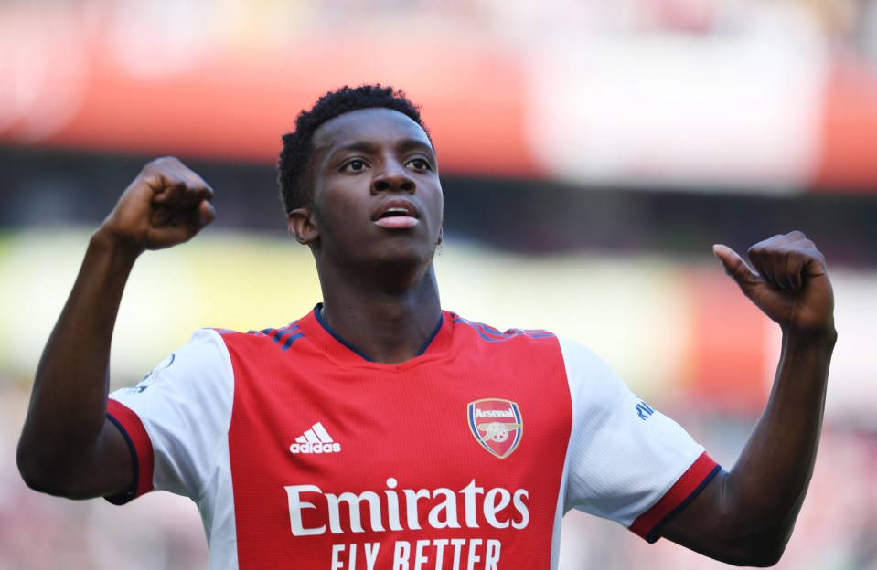 Arsenal are willing to make Eddie Nketiah one of their highest earners to ensure he stays