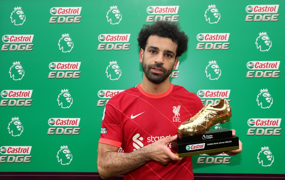 Liverpool's Mohamed Salah also finished with 23 goals and shared the Golden Boot with Son