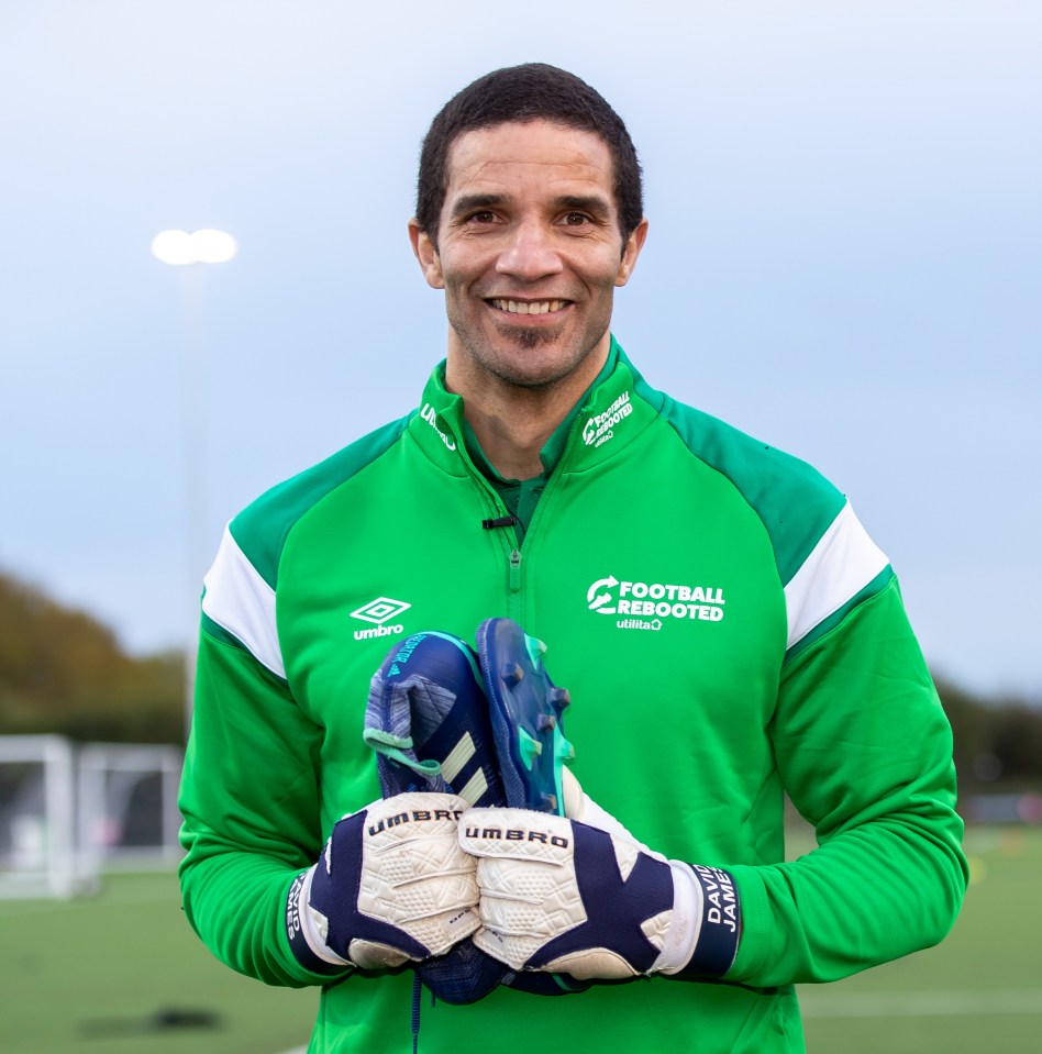 Former England keeper David James helped to put together the report along with Utilita