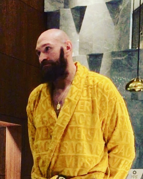 Fury does have some designer clobber too - but he's grounded otherwise