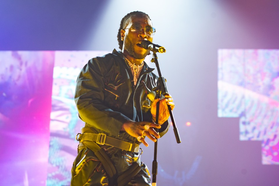 Nigerian artist Burna Boy