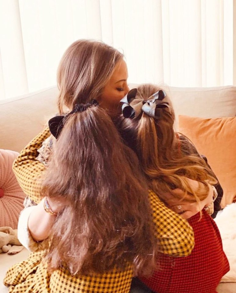 Rachel has told how eldest Amelie is following in her footsteps with a showbiz career