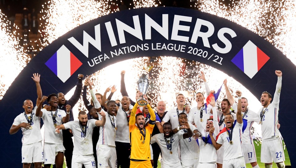 France marginally beat Spain to win their first Nations League trophy in 2021