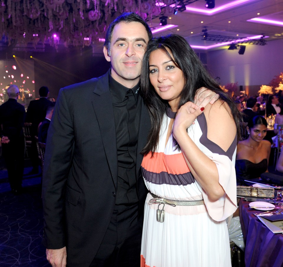 Fiancee Laila Rouass and O'Sullivan are back together after splitting earlier this year