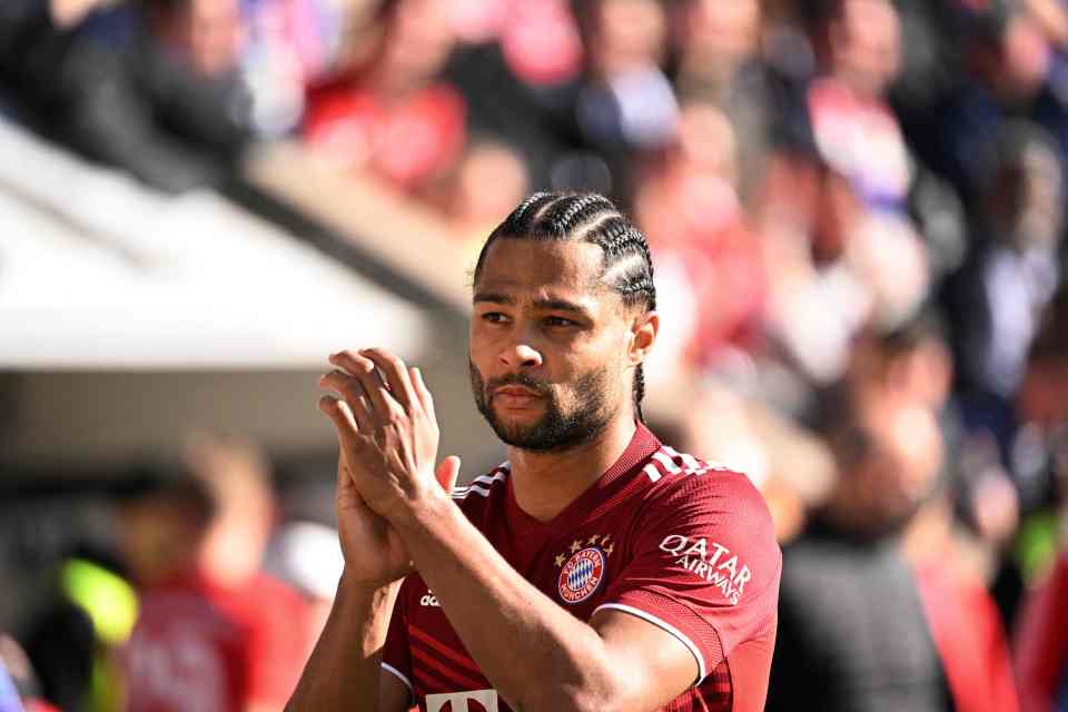 Gnabry is reportedly refusing to sign a new deal with Bayern