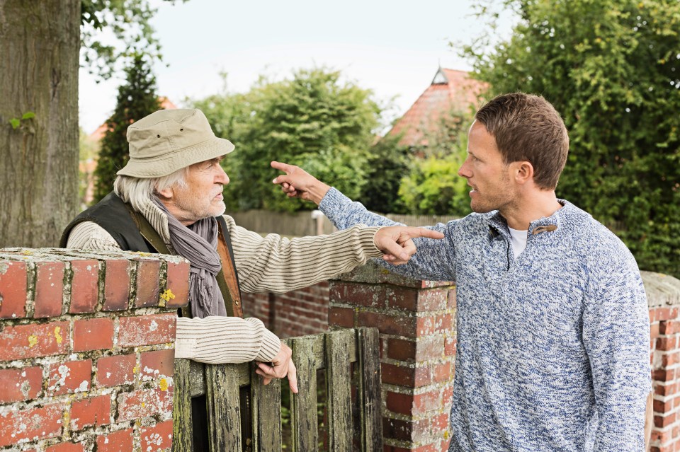 It's always best to talk through any disputes with neighbours in a polite manner