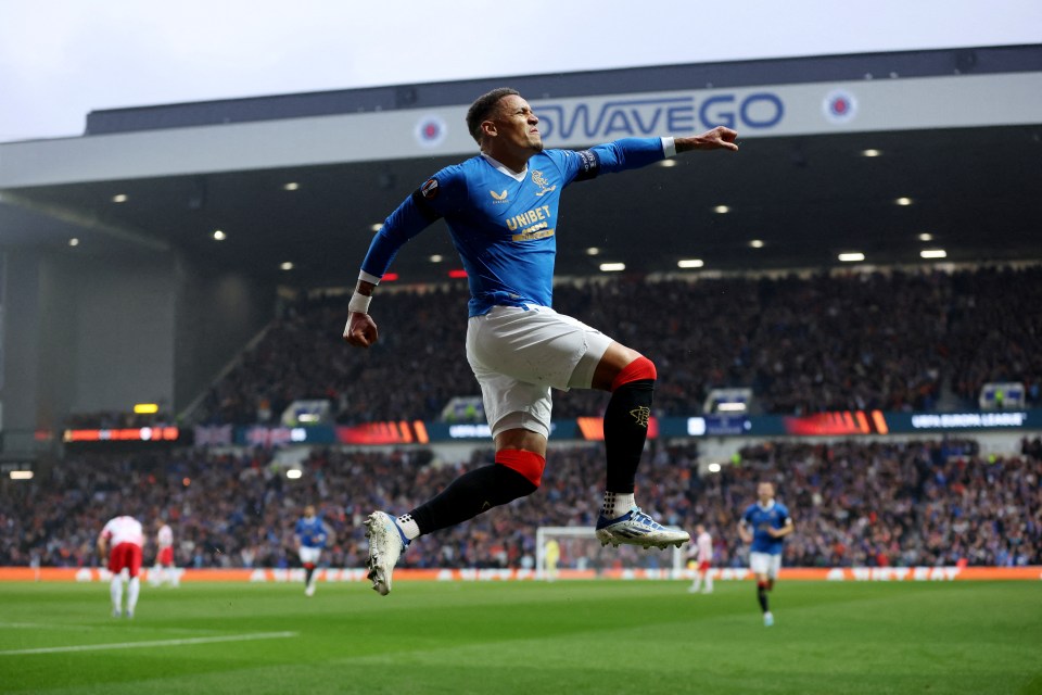Rangers captain James Tavernier is a sensation.