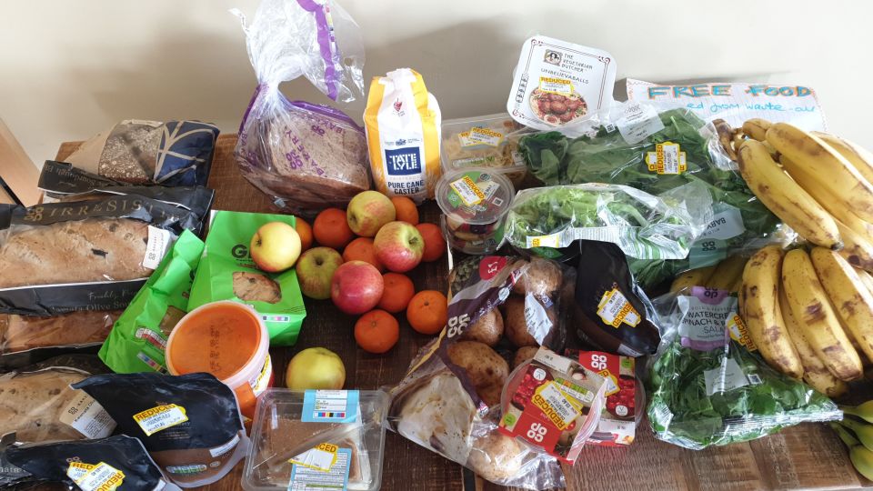 Jill has saved heaps of food from ending up in the bin