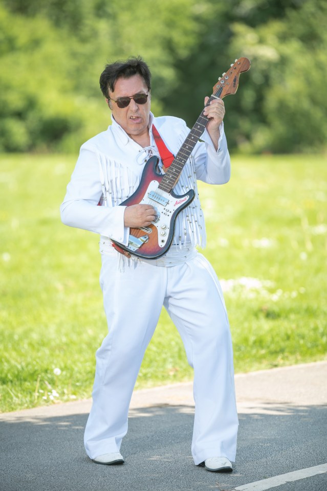 Eddie Vee set the world record for performing the biggest number of Elvis songs in 12 hours – a total of 244 songs