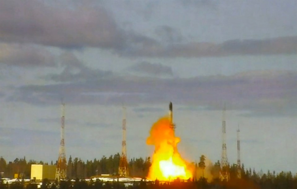 The Russian military has claimed it has successfully tested its 'Satan 2' nukes
