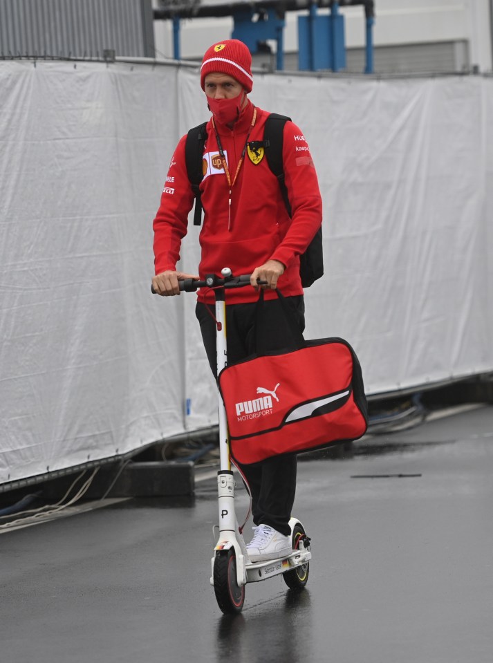 Sebastian Vettel chased after robbers on a scooter in Barcelona, according to local reports