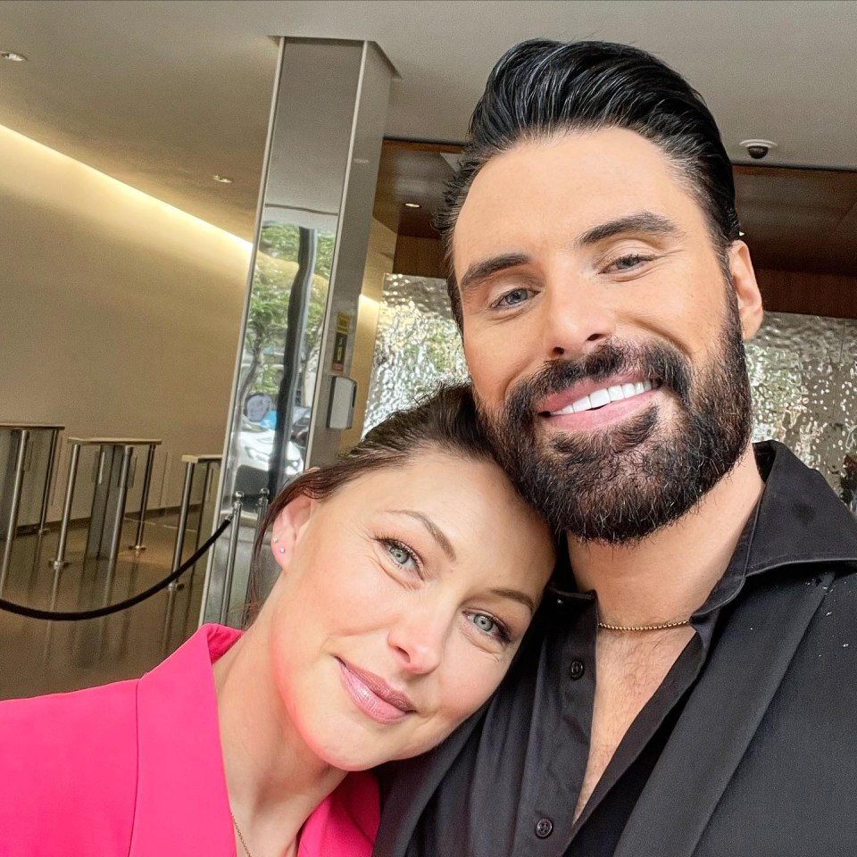 Rylan got fans talking as he cosied up to Emma in a sweet snap