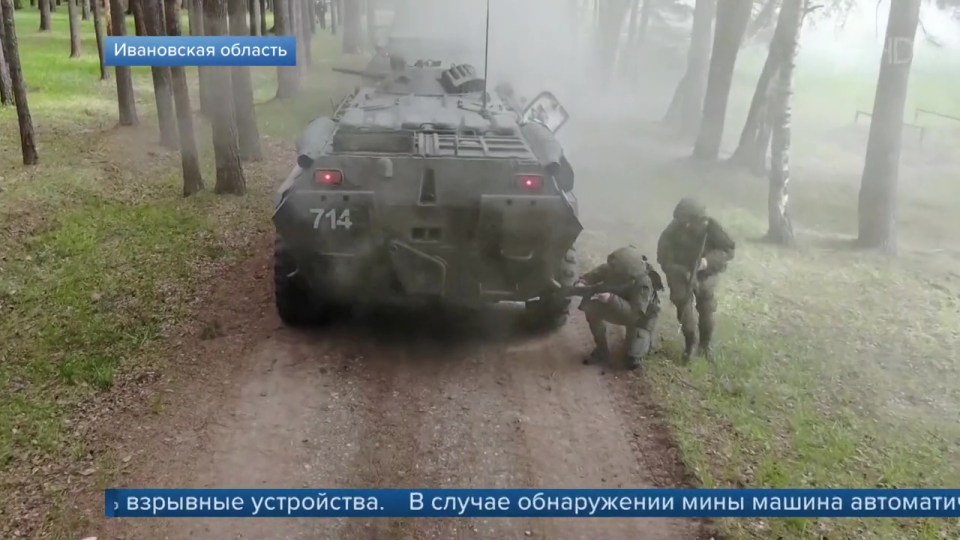 Russia staged the drills in another warning to the west