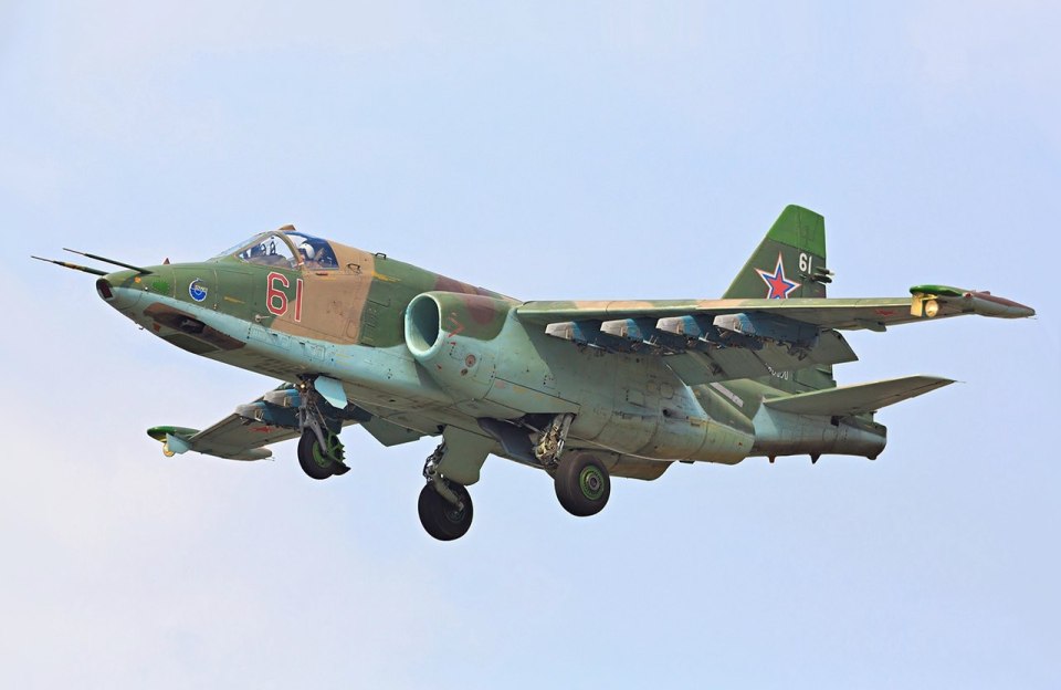 Russia's Su-25 jets have been used in the war in Ukraine
